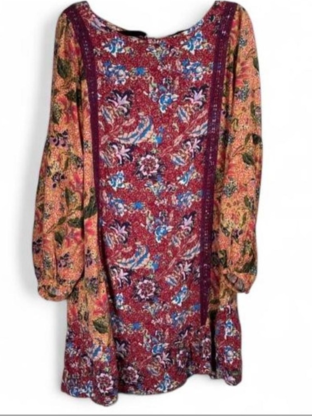Matilda Jane Lovely Menagerie Dress Sz M Boho Festival